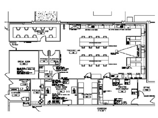 Education Center Floor Plan